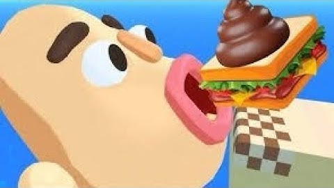 Sandwich runner game -  Poor sandwich -  level 10 to 15 full gameplay walkthrough (ios, android)