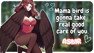 【ASMR】 Mommy Harpy Nurses You Back to Health 🦉🩹 Remake | Monster Girl Roleplay