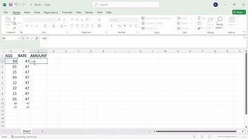 HOW TO MULTIPLY NUMBERS IN MICROSOFT EXCEL