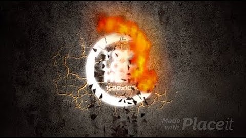 Gaming Intro Maker for a Logo Reveal with Fire Animations