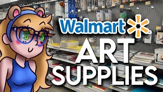 Walmart ART SUPPLIES for BEGINNERS!