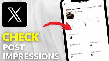How To Check Impressions On X (EASY!)