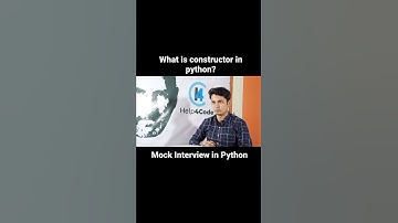 what is constructor in python? by Prashant sir I #python #constructor #oop_concept #interview