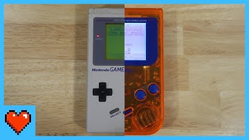 Modding the Original Game Boy - Backlight, Bivert, and more!