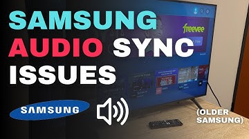 Samsung TV audio delay and picture sync issues