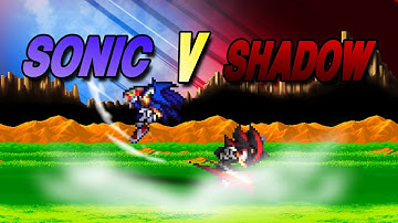 Sonic Vs Shadow: Sprite Animation