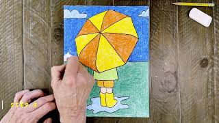 How to Draw an Umbrella