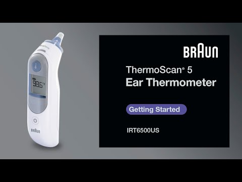 Thermomètre Thermoscan 6 Braun IRT6020.