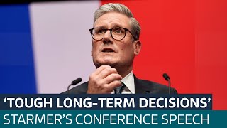 Keir Starmer says he will make more unpopular decisions in conference speech | ITV News