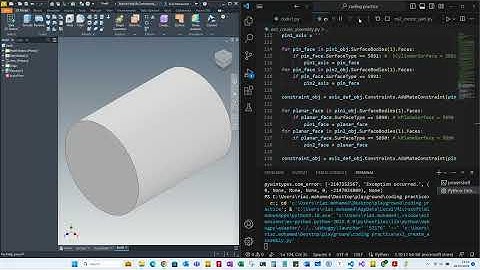 Autodesk Inventor Python Automation | Inventor API | Python