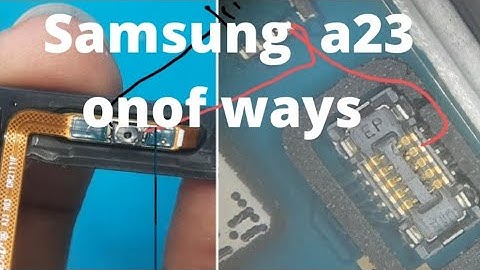 samsung a23 on off conection solution ! Samsung  a23 on off ways ! samsung a23 on off solution
