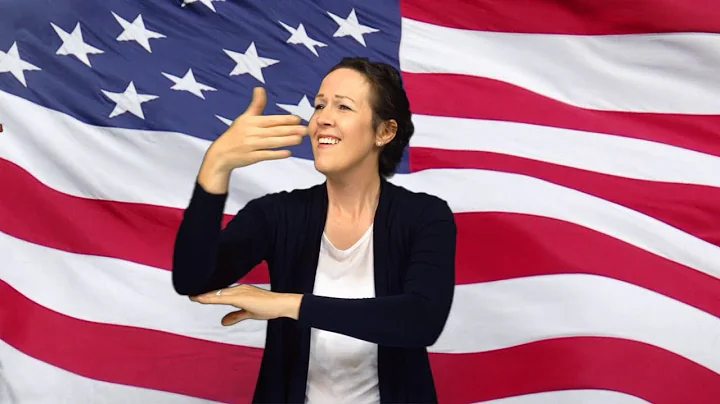 "The Star Spangled Banner" Performed in ASL by Sus...