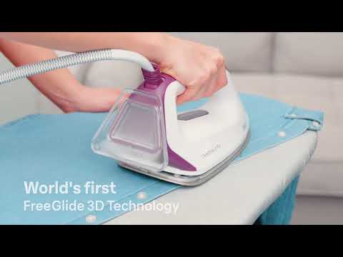 Miniatura del video del prodotto BRAUN - Ferro da stiro con caldaia CareStyle 3 IS3157BL-BIANCO BLU