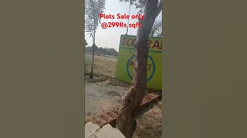On Highway Plots For sale Lucknow to Unnao Kanpur Highway Only @299Rs sqft #ecogram #buyplots .