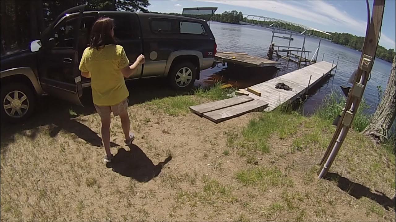 Floe VSD 5000 Boat Lift Install YouTube