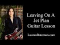 Leaving On A Jet Plane Guitar Lesson