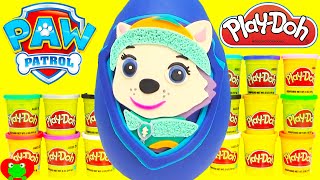 Paw Patrol Everest Play Doh Surprise Egg Learning With Shopkins