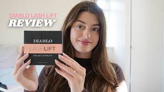 Diablo Lash Lift Kit REVIEW | Salon Results at Home?!