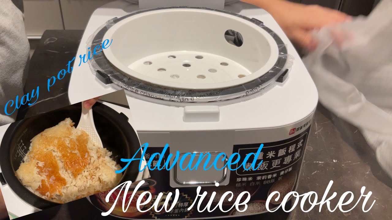 Unboxing sa bagong rice cooker ni amo | nagluto kami ng clay pot rice ...