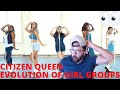 Metalhead reacts to CITIZEN QUEEN - "Evolution of Girl Groups"