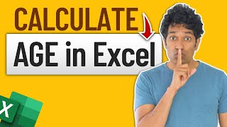 How to calculate age in Excel (as of today or on a specific date 📆) screenshot 5