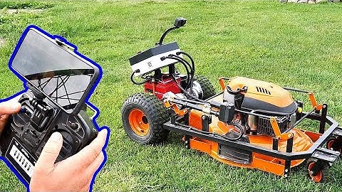 Making RC Lawn Mower
