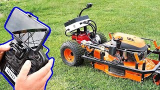 Making Remote Controlled Lawn Mower