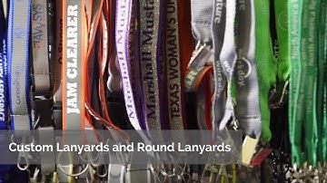 Custom Lanyards and Round Lanyards
