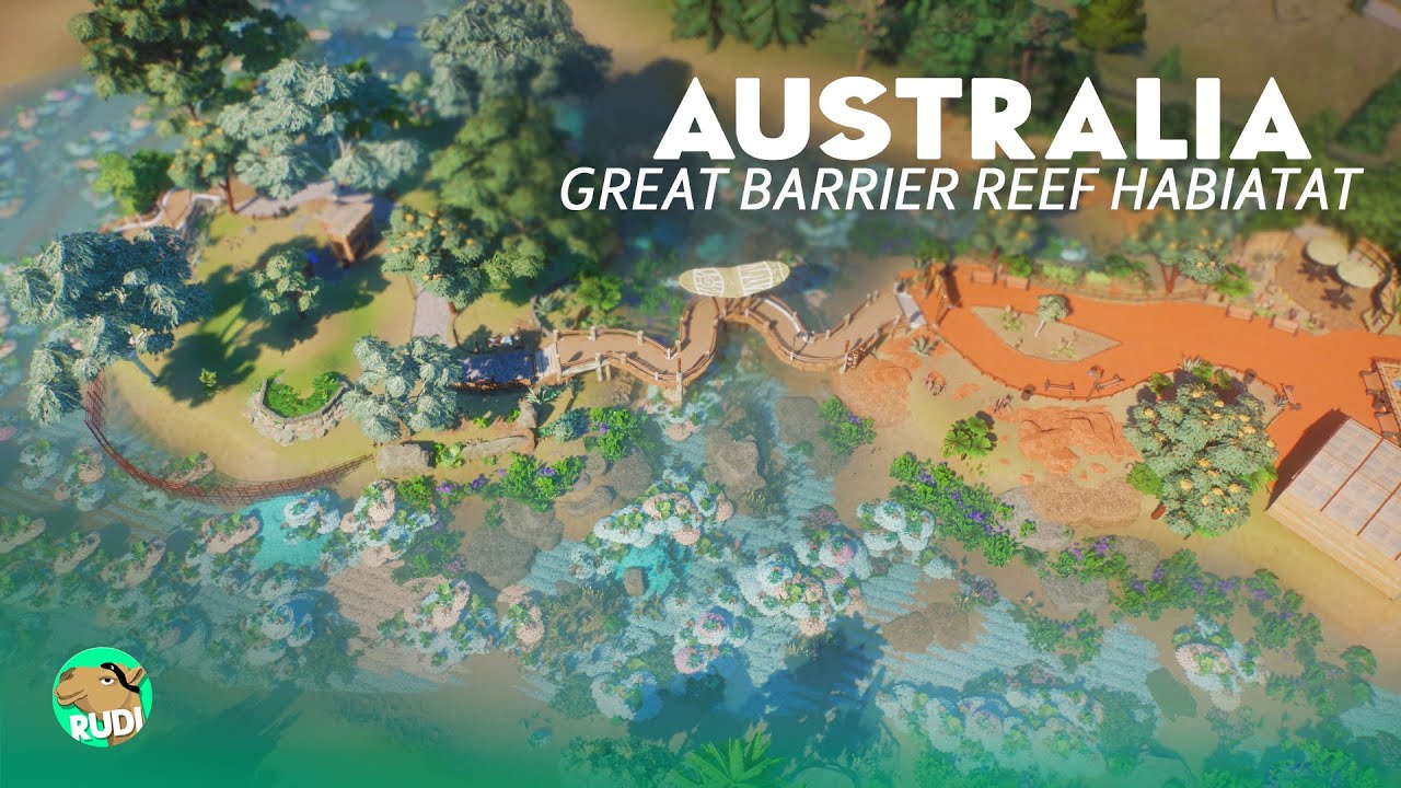 Australia Habitat Great Barrier Reef & Koalas Summer Lake