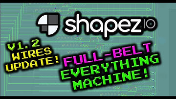 Shapez.io v1.2.2: Building A Full-Belt Everything Machine!
