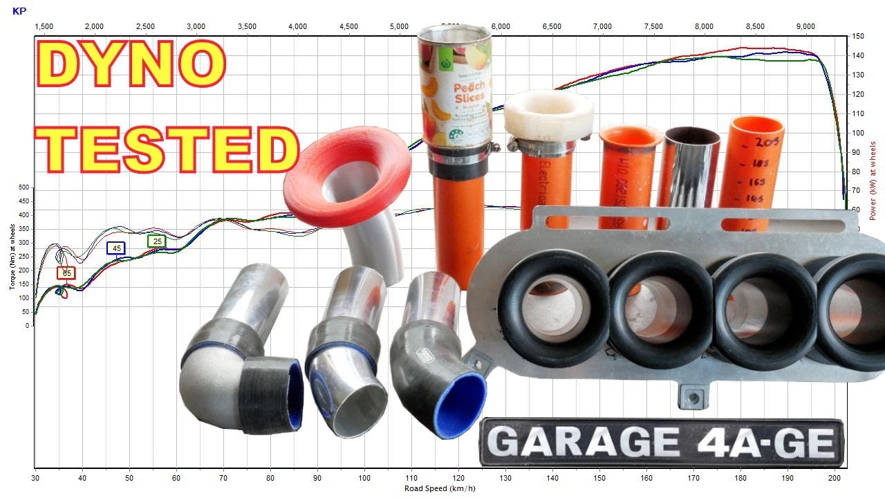 Best Intake Runner Shootout Velocity stacks Trumpets Dyno tested