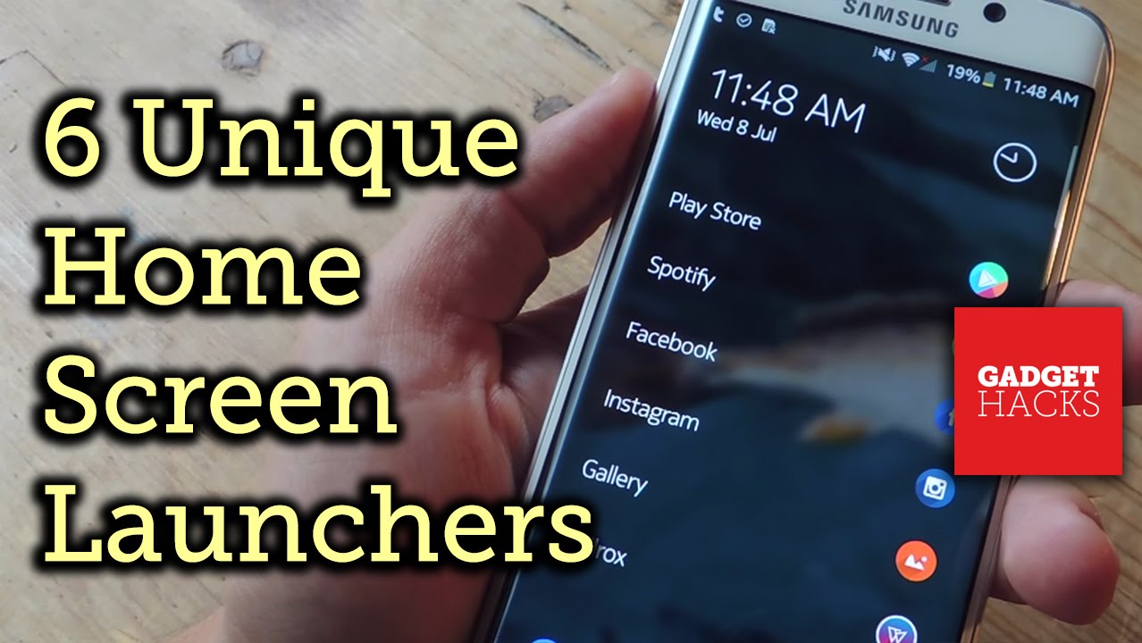 6 Unique Android Launchers You Have to Try Out [How-To] - YouTube