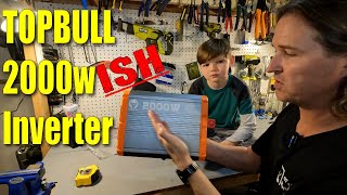 I'm not impressed with the TopBull 2000w Pure Sine Wave Inverter.  Horrible Voltage Drop! by Off Grid Basement 674 views 1 month ago 12 minutes, 11 seconds