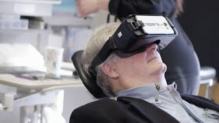 Virtual reality easing dental anxiety