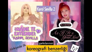 Karol ve Lisa'nın koreografisi çok benziyor |Karol Sevilla 2