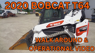 2020 Bobcat T64 Skid Steer Walk Around & Operational Video     $37,900
