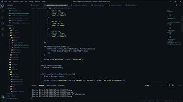 CRUD Laravel tanpa menggunakan database (Tugas Framework Programing)