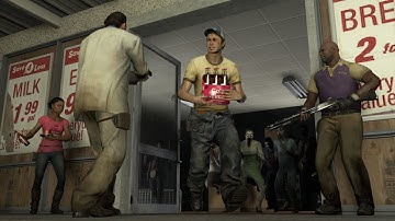 Left 4 Dead 2 - Uitbloeden versus (dood in het midden)