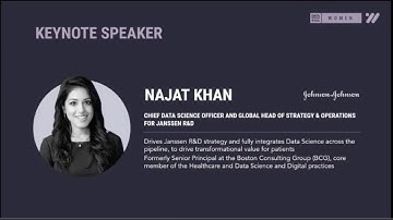 DS4A Women 2021 Keynote Address  Najat Khan, Johnson and Johnson 1