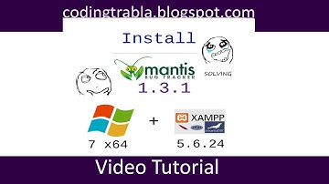 Install Mantis Bug Tracker (MantisBT) 1.3.1 on Windows 7 x64 localhost byAO