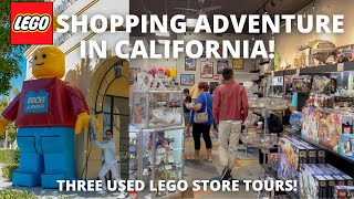 Used LEGO Store Shopping Adventure in California!