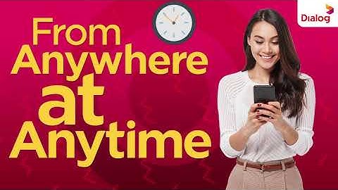 Reload in 2 steps from anywhere via your mobile.