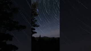 #starlapse over Northern #Idaho #insta360 #shorts #short #shinelikeastar