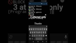 Password lock system in python | Bangla, 3 attempt only #beginners #python #cse