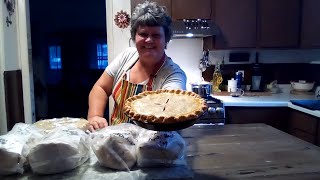 Thick & Delicious Custard French Toast & Berry Pies All Homemade