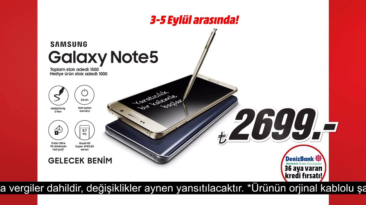 Galaxy note 8 media markt