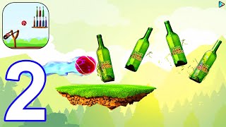 Bottle Shooting Game - Gameplay Walkthrough Part 2 Forest World Levels 27-38 (Android, iOS) screenshot 4
