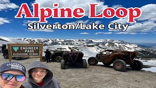 MOST EPIC VIEWS on Alpine Loop Trail Colorado | Silverton | Lake City Cinnamon Pass | Engineer Pass