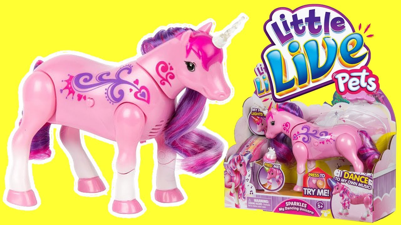 little live pets sparkles unicorn