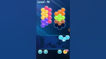 Block Hexa Puzzle Skilled Level 16 Walkthrough